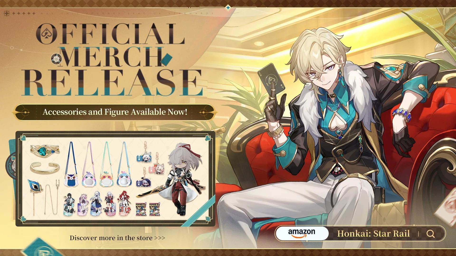 New Honkai: Star Rail Merchandise Now Available on Amazon!