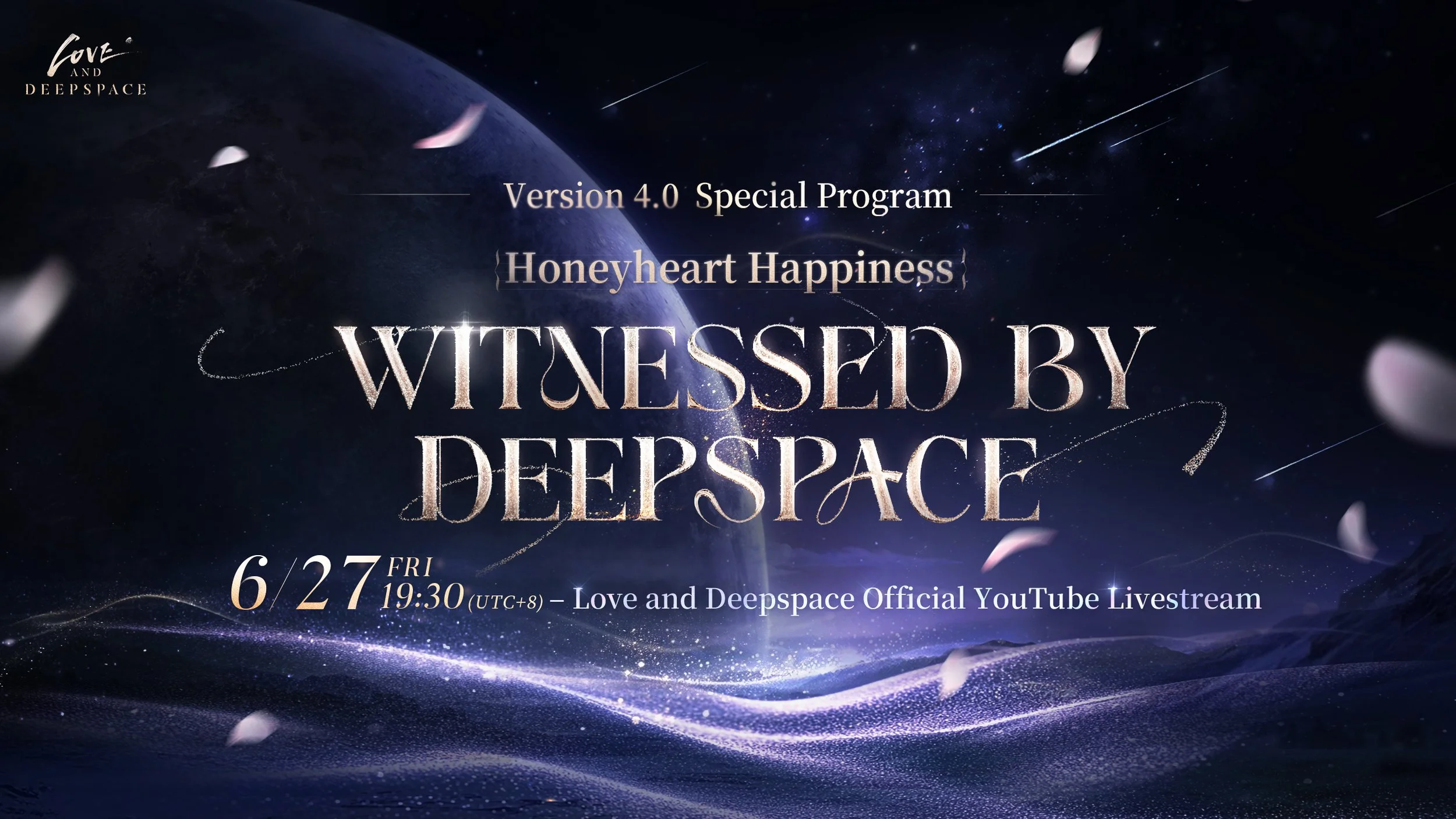 Boundless Deepspace, eternal vows sealed by time.