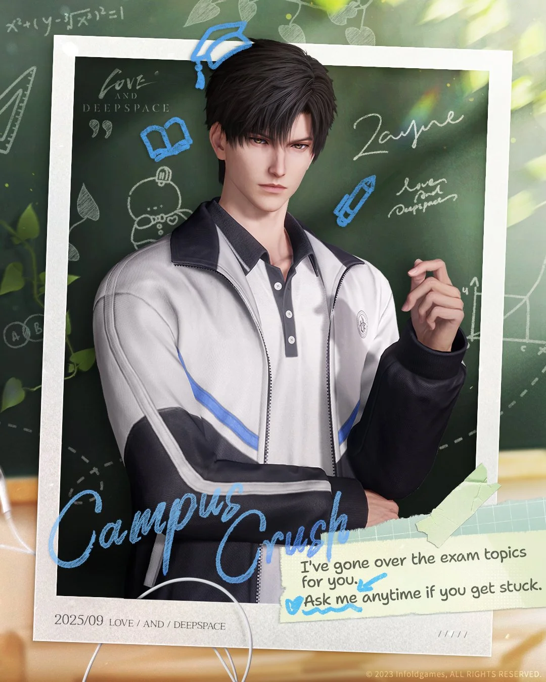 Relive your school days with him—what heart-fluttering moments await on campus?