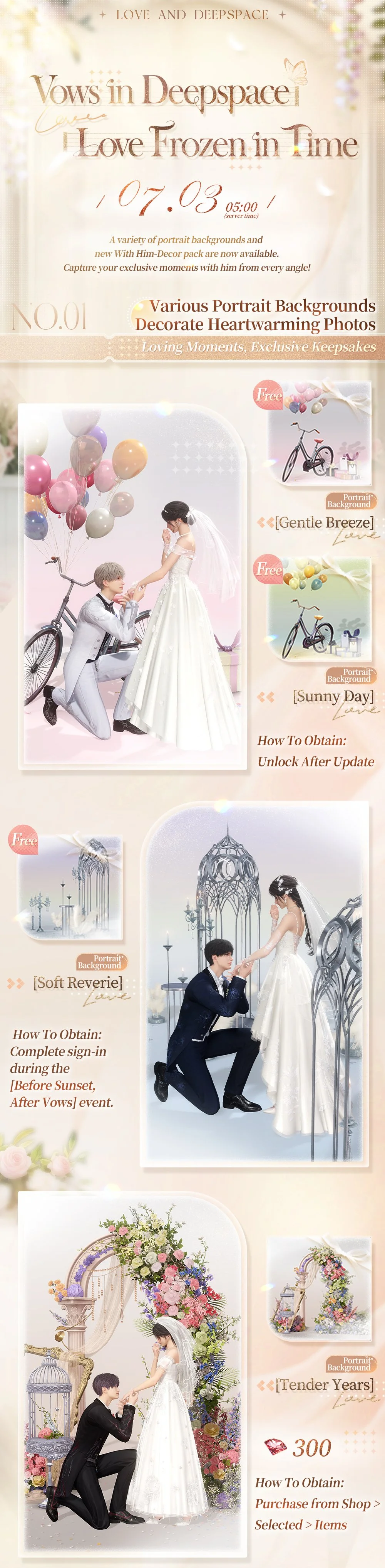 New Portrait Backgrounds &amp; With Him Decor Pack