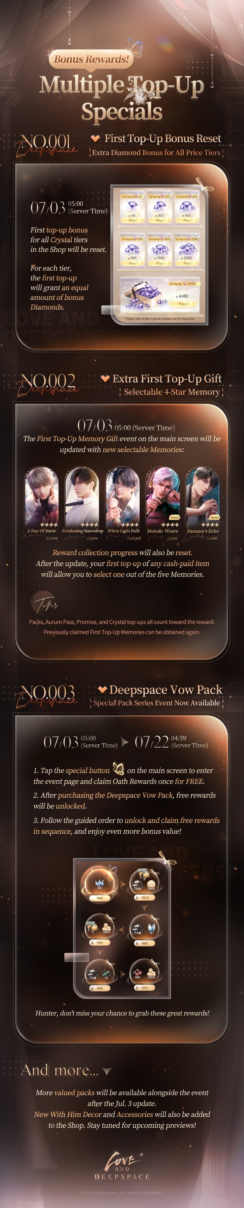 Bonus Rewards Incoming! Multi-Tier Top-Up Gifts Coming Soon!