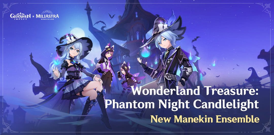 "Wonderland Treasure: Phantom Night Candlelight": New Manekin Cosmetics Coming Soon