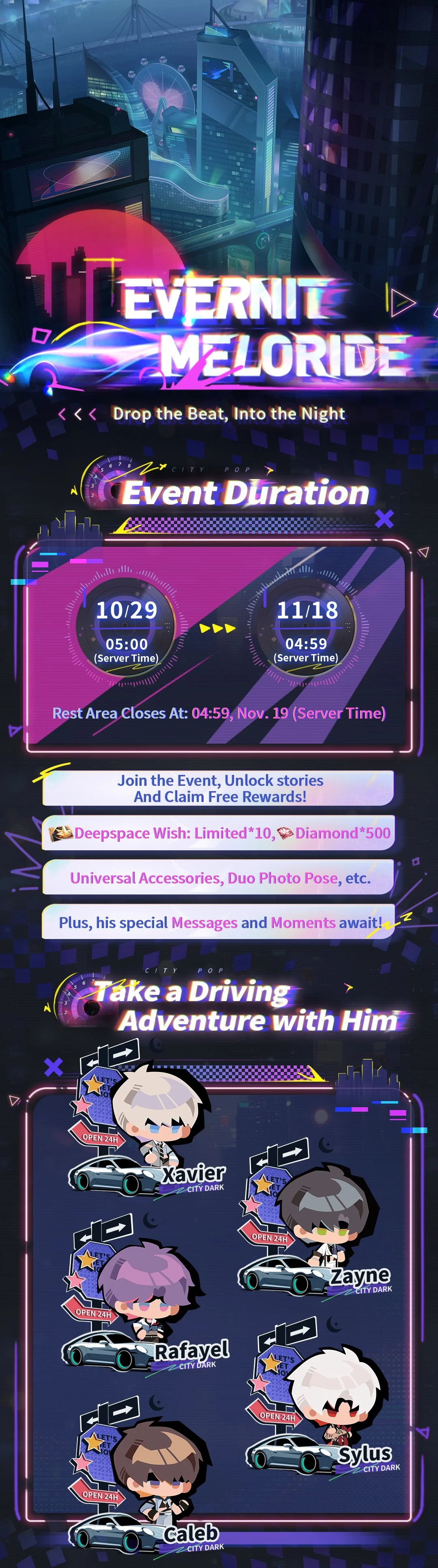 Drop the Beat, Into the Night