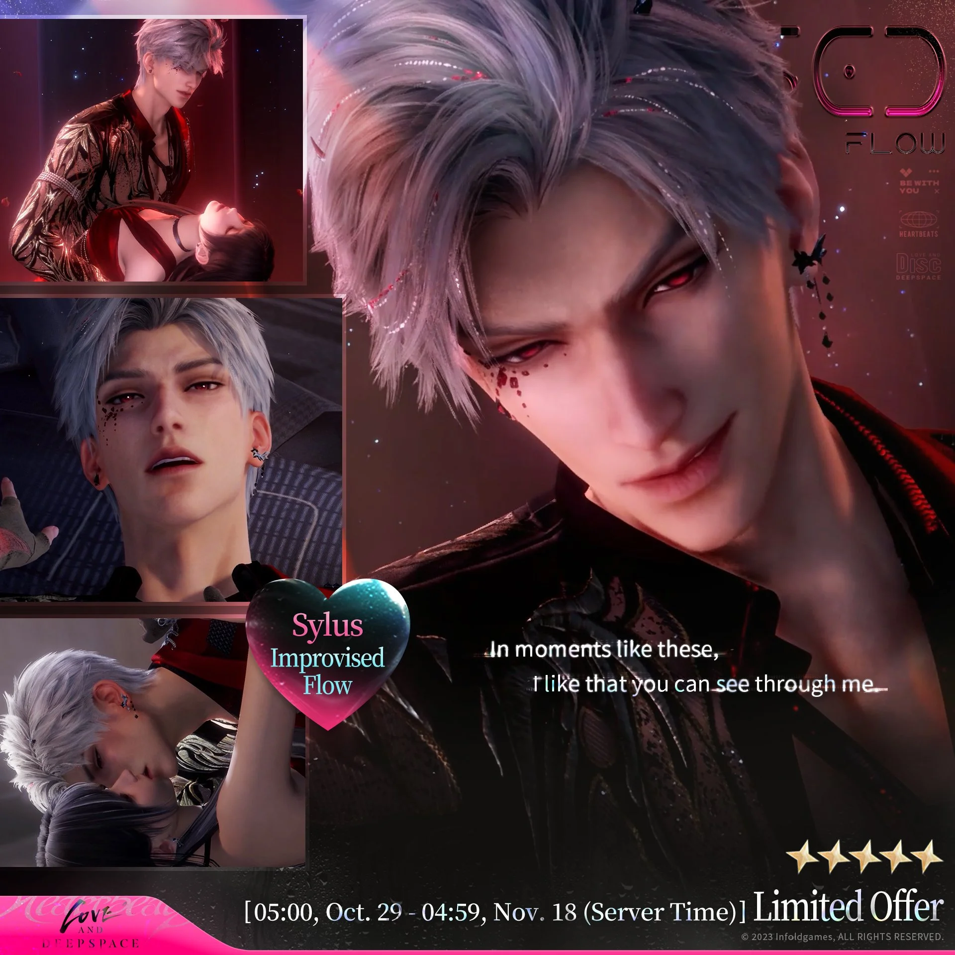 Love and Deepspace | New Interactive 5-Star Memory [Sylus: Improvised Flow]