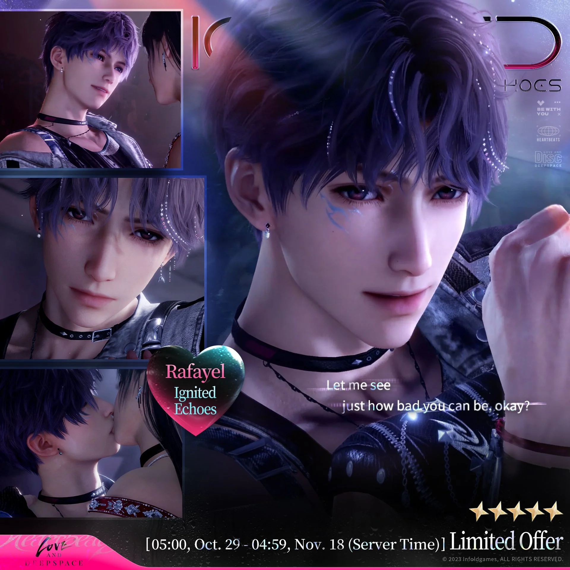 Love and Deepspace | New Interactive 5-Star Memory [Rafayel: Ignited Echoes]