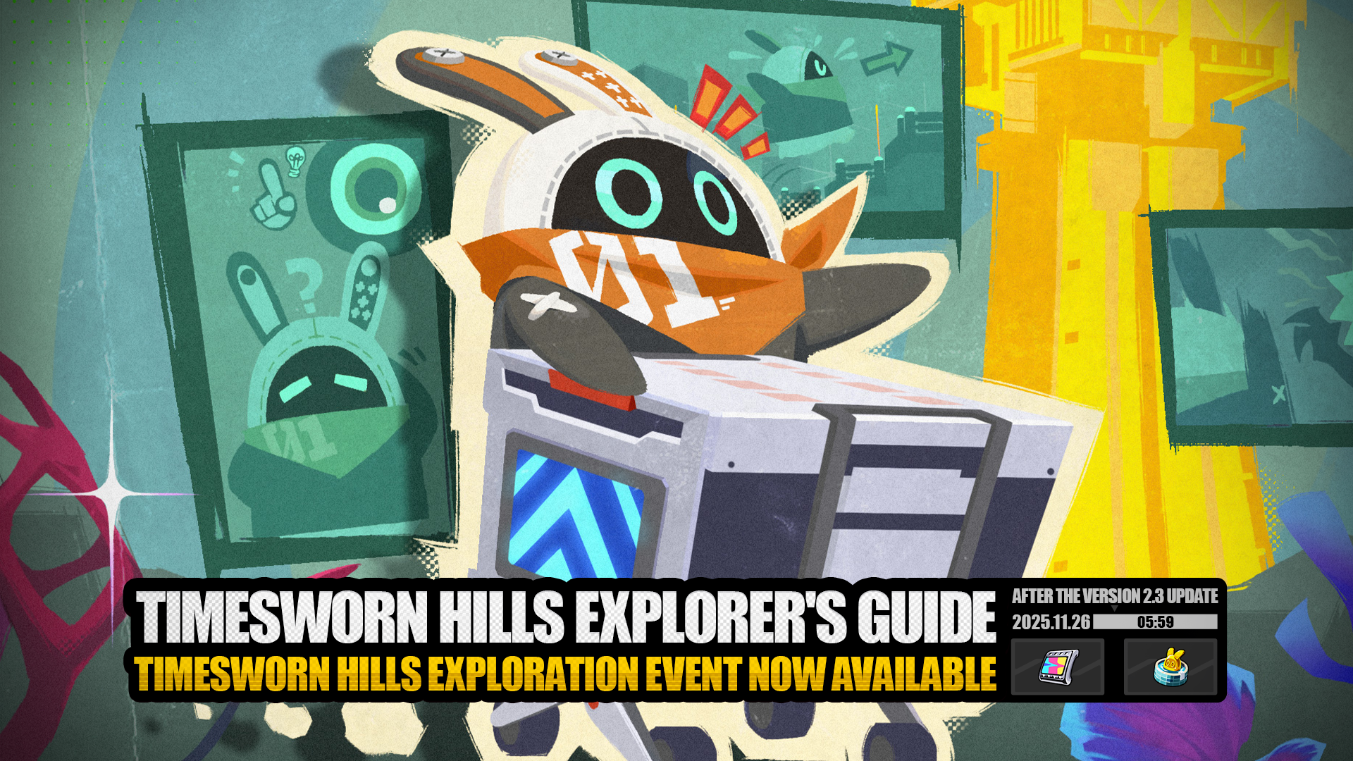 "Timesworn Hills Explorer's Guide" Event Details