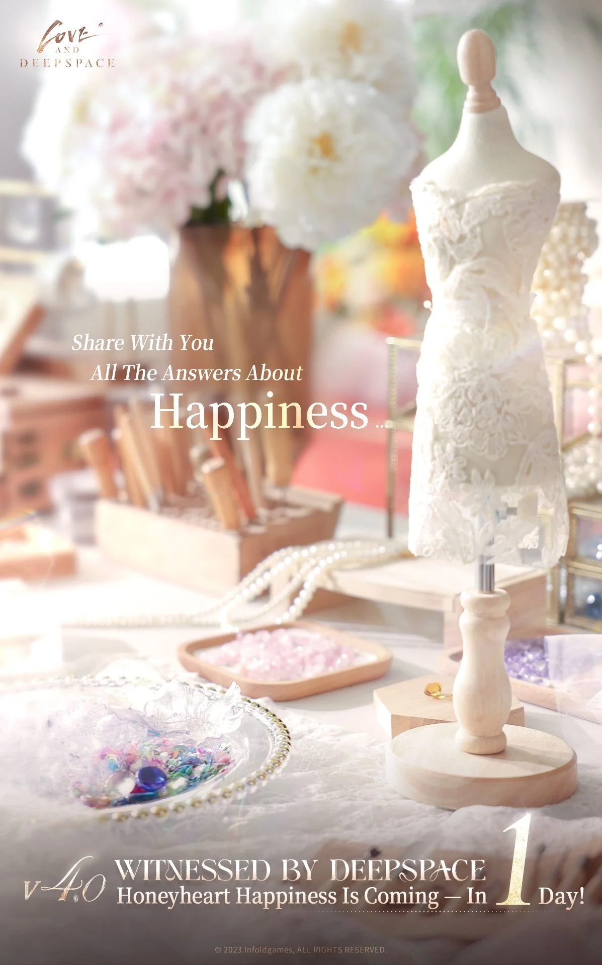 Please accept this sincere gift named Happiness,