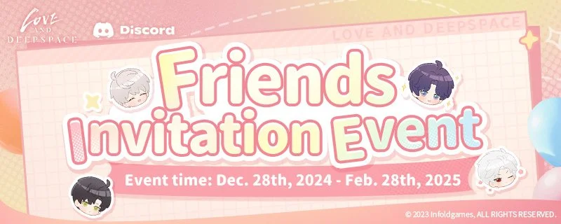 [Official Discord Friend-Inviting Event] is now live!