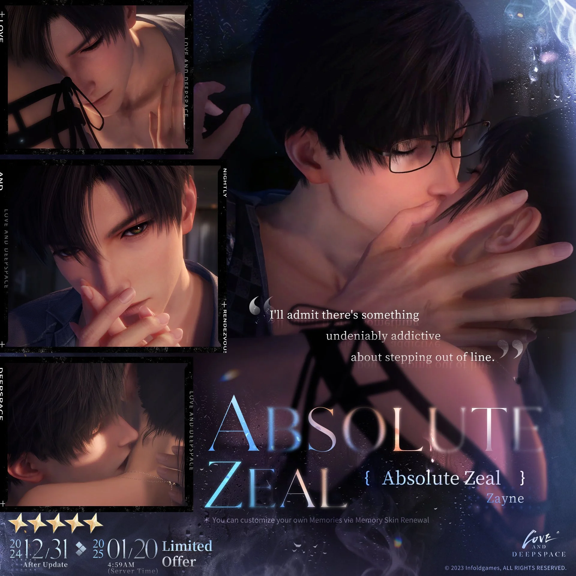 New 5-Star Interactive Memory [Zayne: Absolute Zeal]