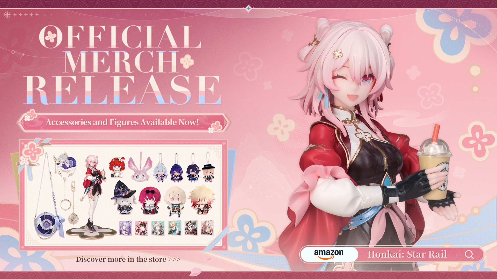 New Honkai: Star Rail Merchandise Now Available on Amazon!