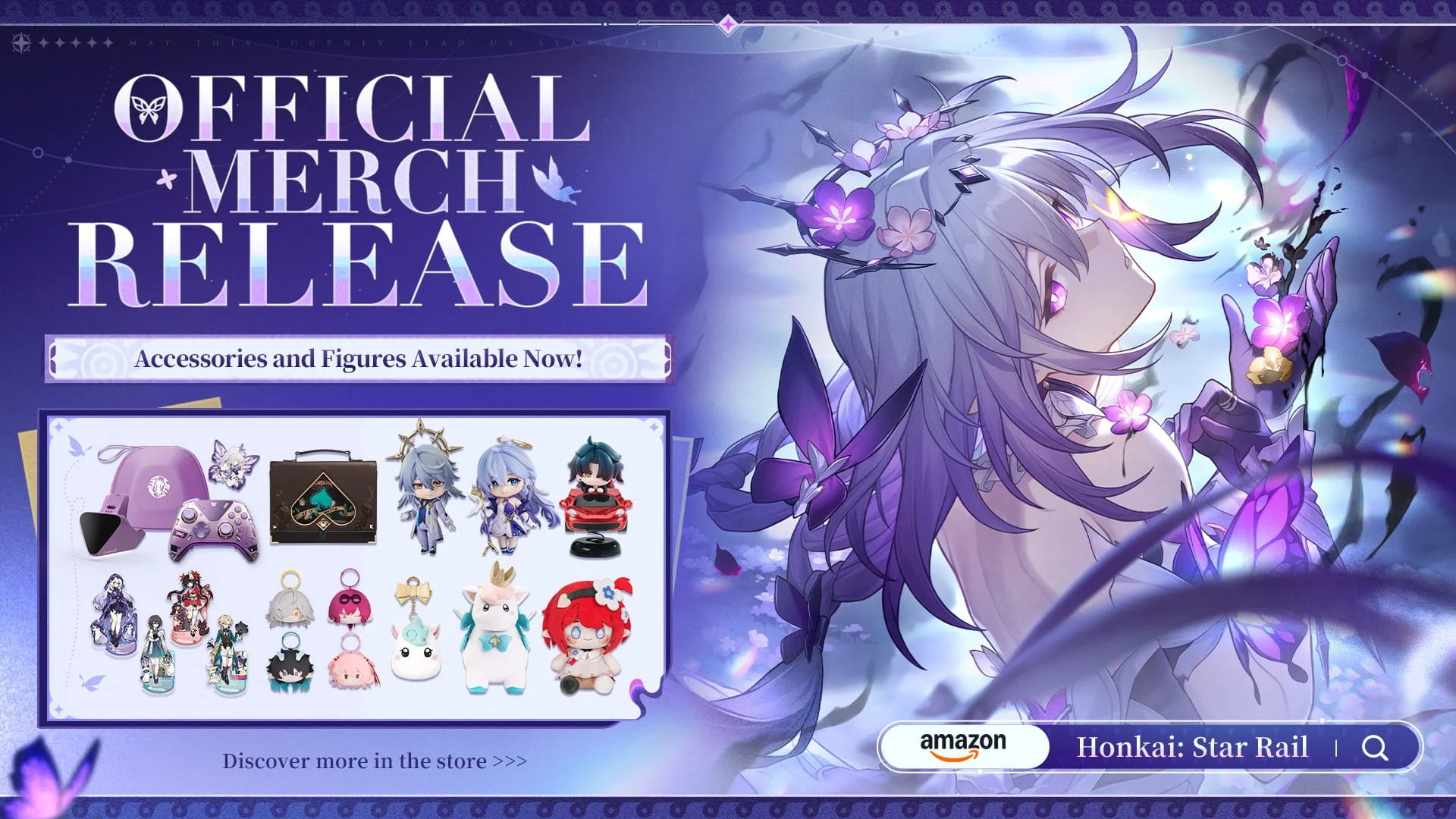 New Honkai: Star Rail Merchandise Now Available on Amazon!