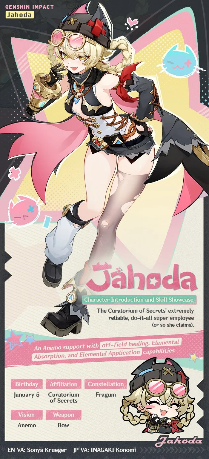 Character Introduction and Skill Showcase: "Windthreading Shadow" Jahoda