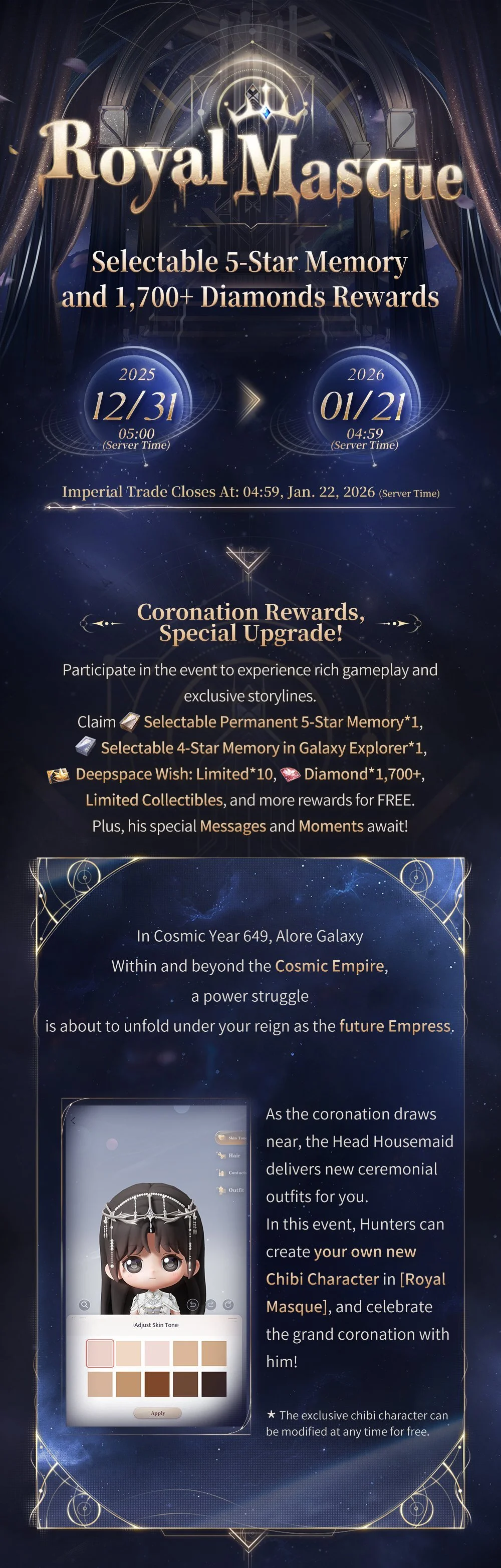 Cosmos Curtains, Our Stage to Dance Upon