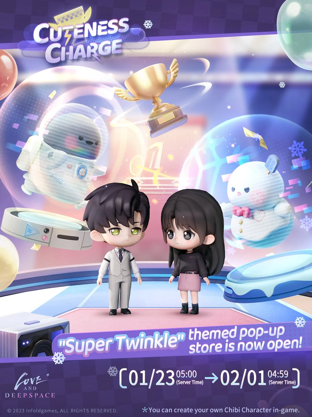 Love and Deepspace | Cuteness Charge