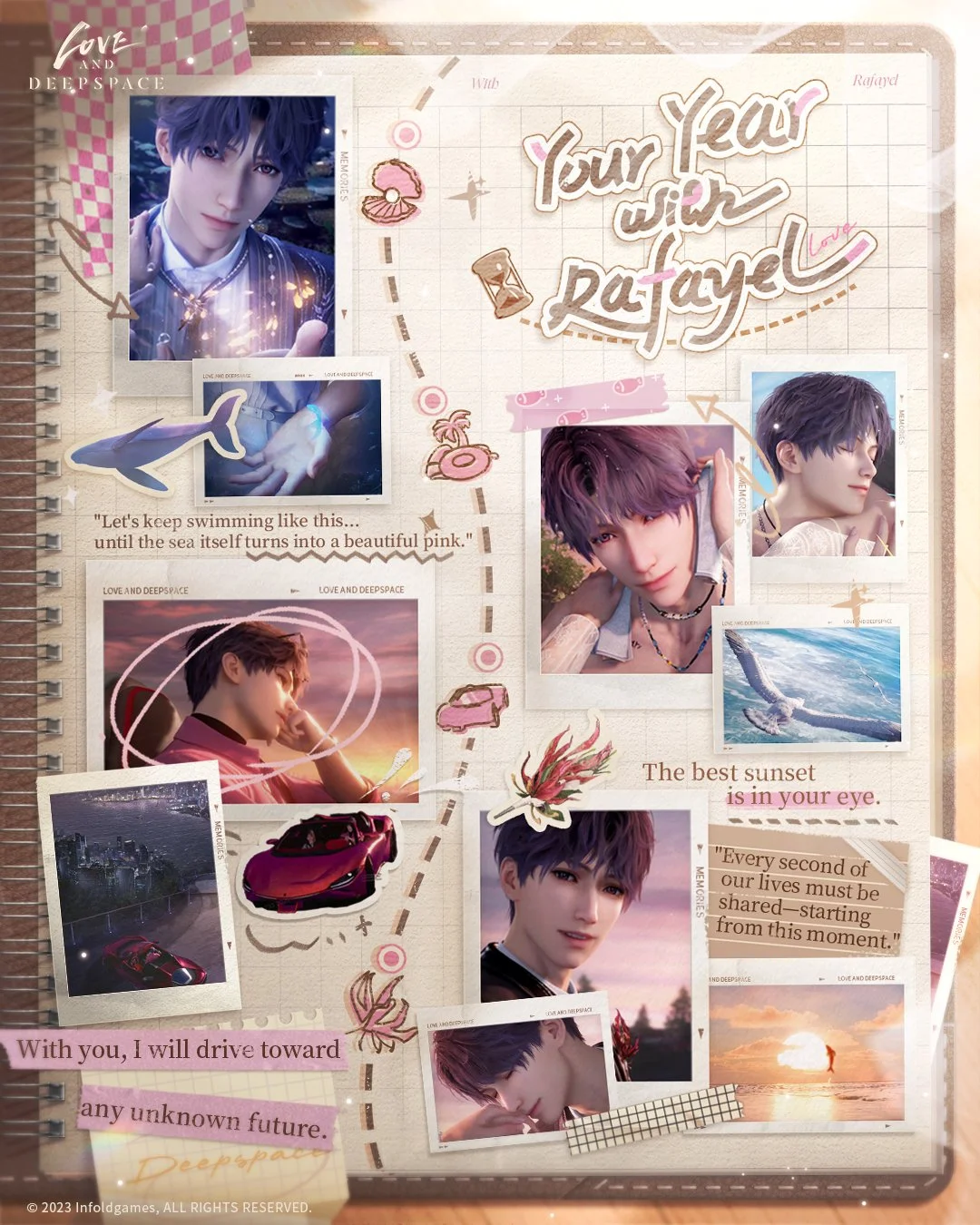 Every day moments shared with you weave together into a year wrapped in tenderness.