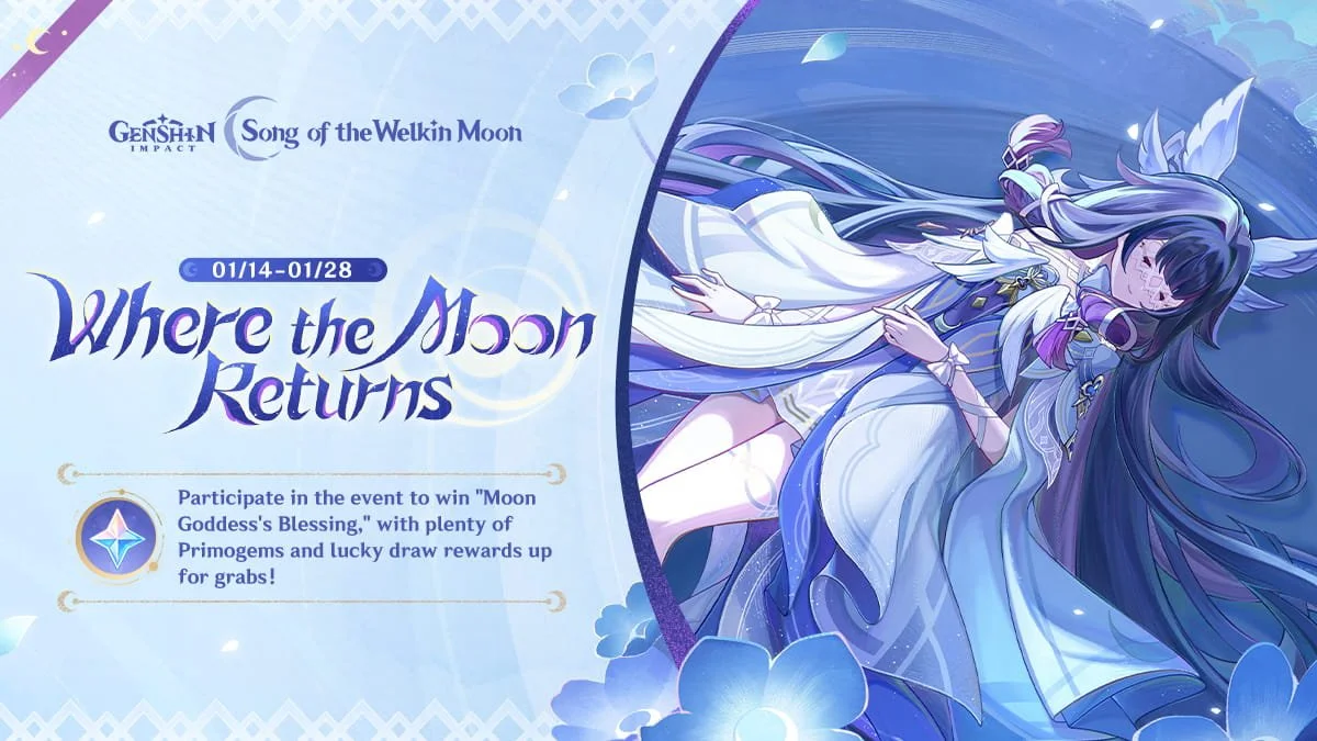 The new limited-time web event "Where the Moon Returns" is now available.