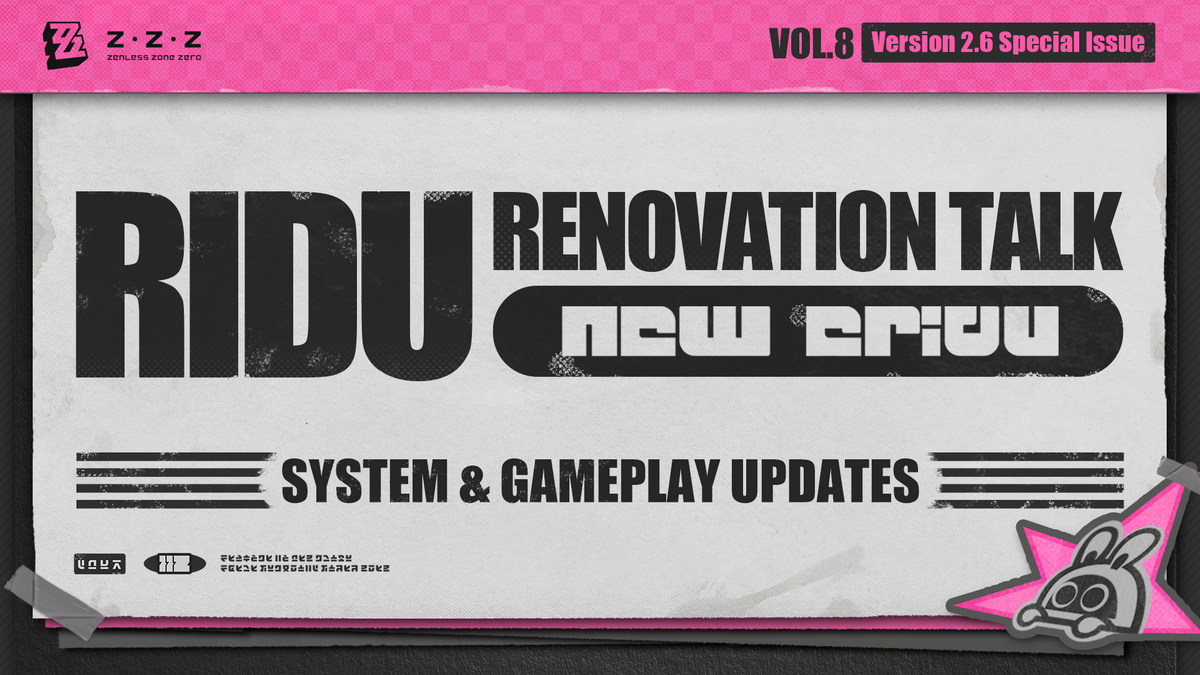 Ridu Renovation Talk Vol. 8 | System &amp; Gameplay Updates