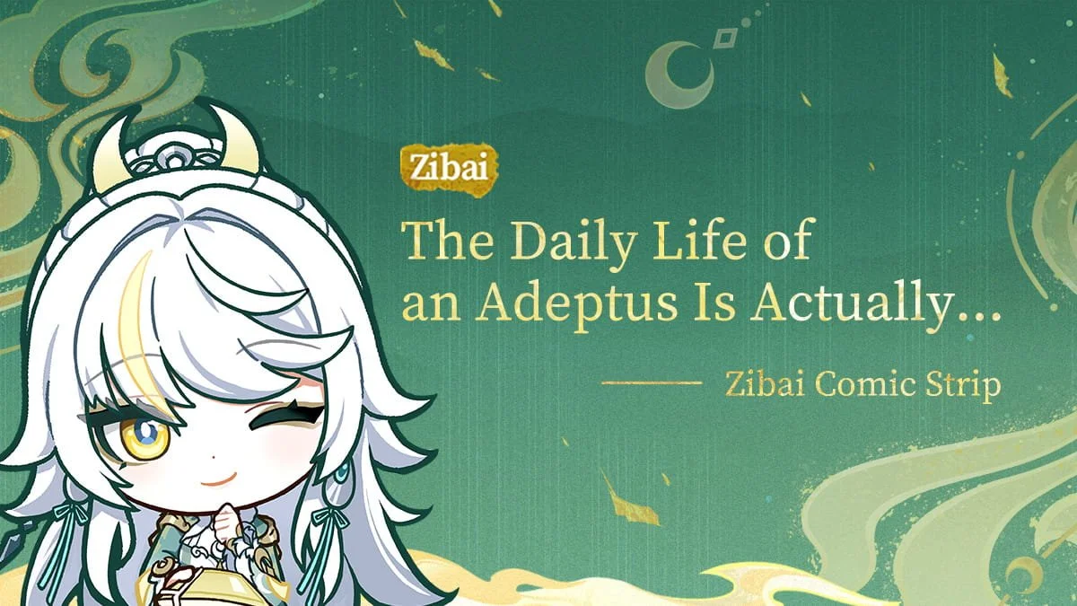 The Daily Life of an Adeptus Is Actually... — Zibai Comic Strip