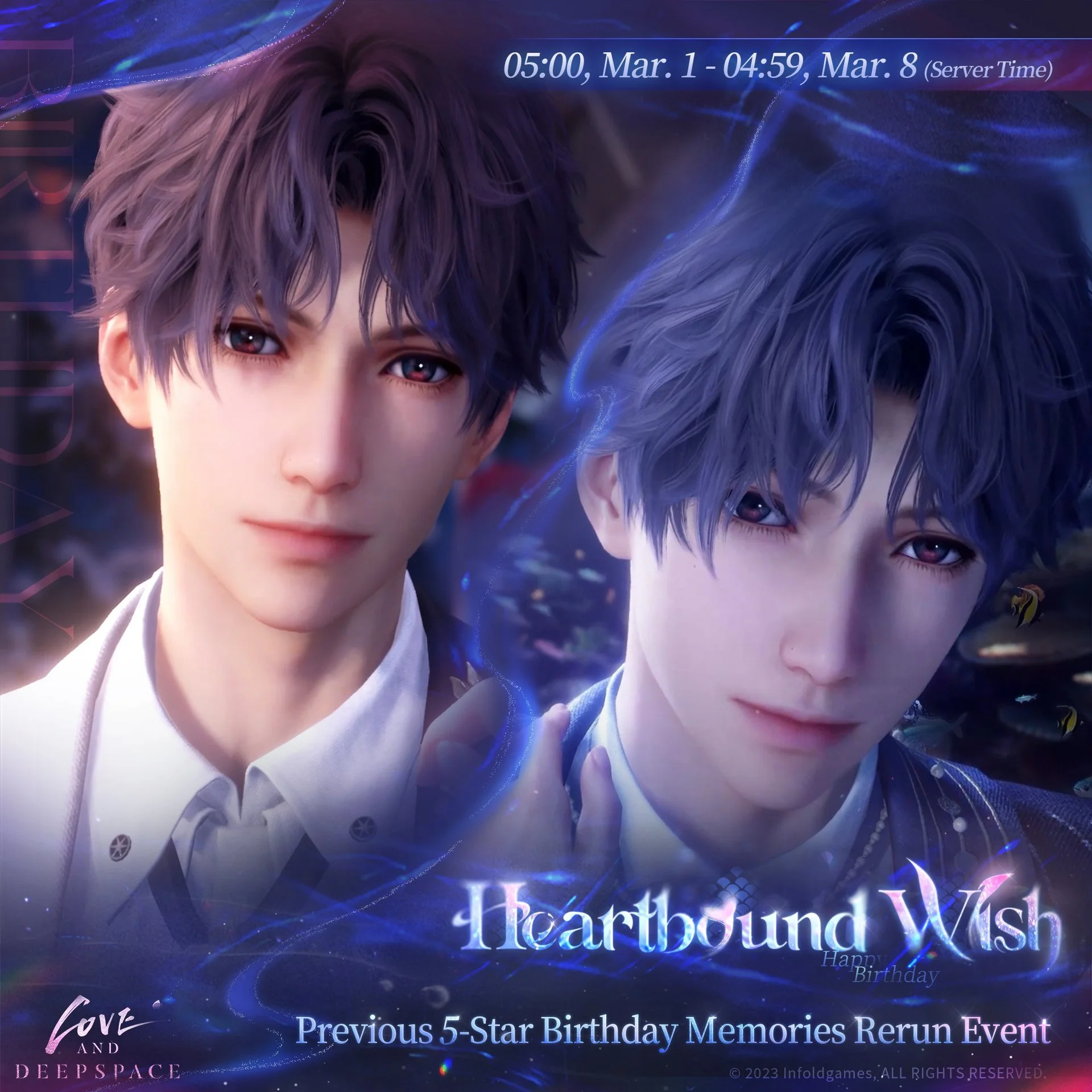 Love and Deepspace | Previous Rafayel's Birthday Events