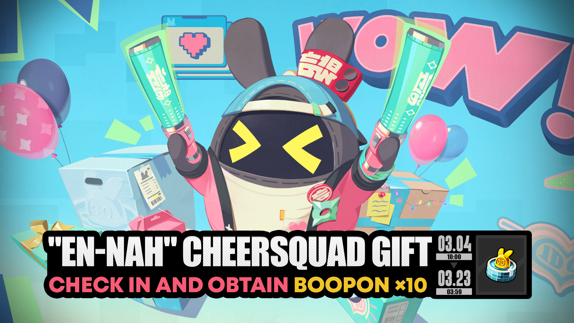 "'En-Nah' Cheersquad Gift" Event Details