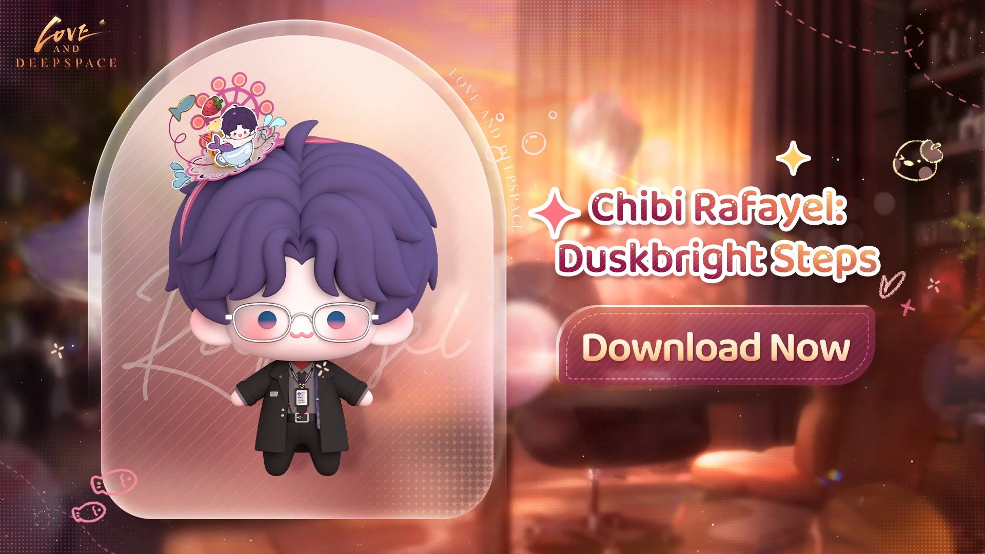 Love and Deepspace | Chibi Rafayel: Duskbright Steps