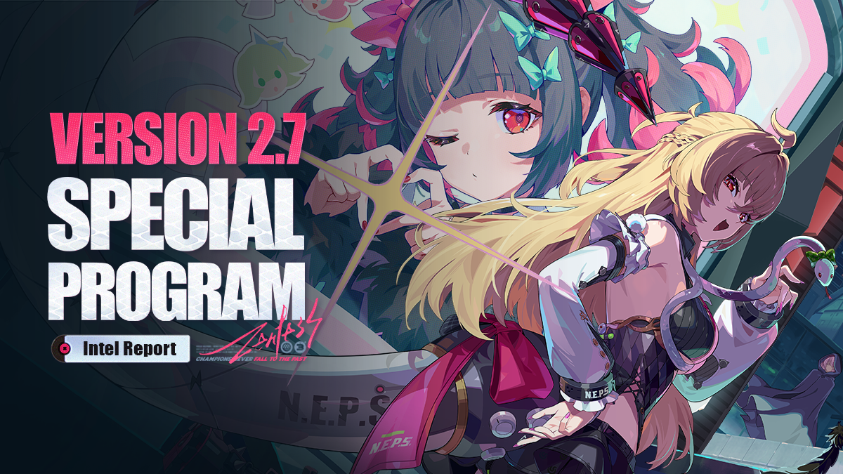 Version 2.7 Special Program | Intel Report