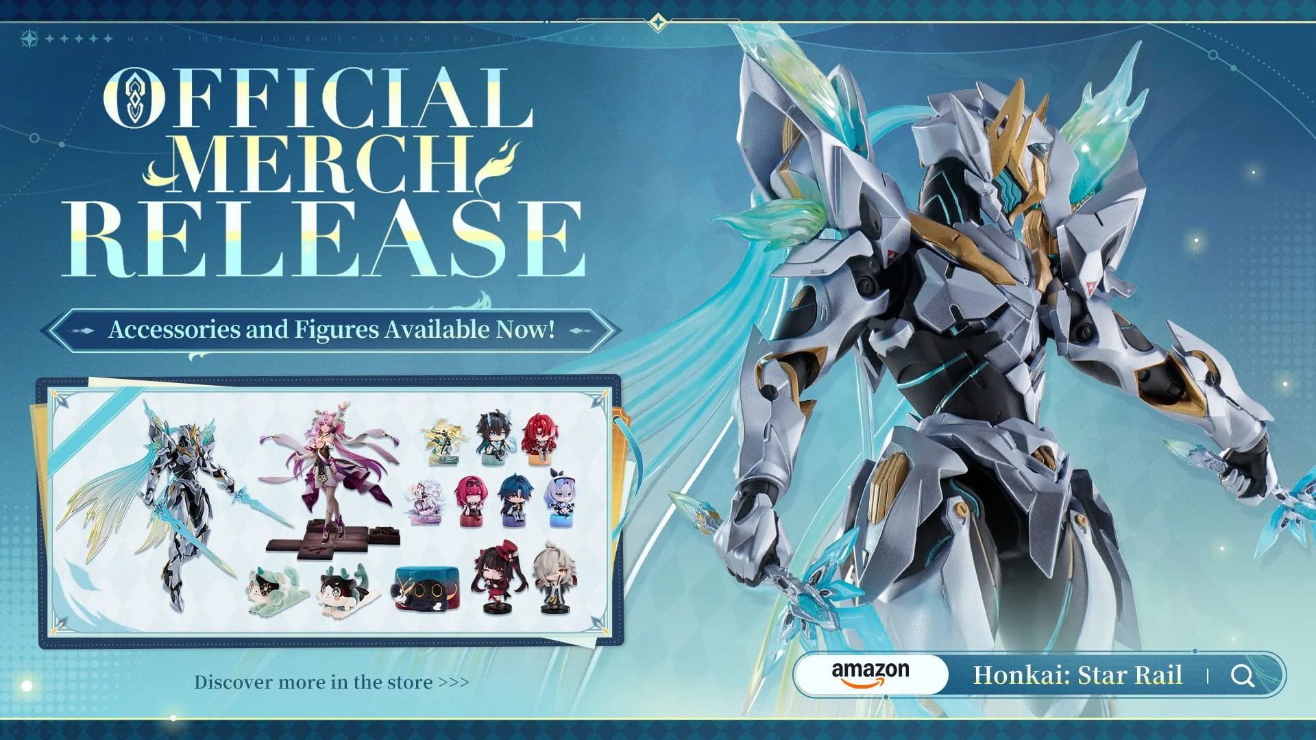 New Honkai: Star Rail Merchandise Now Available on Amazon!