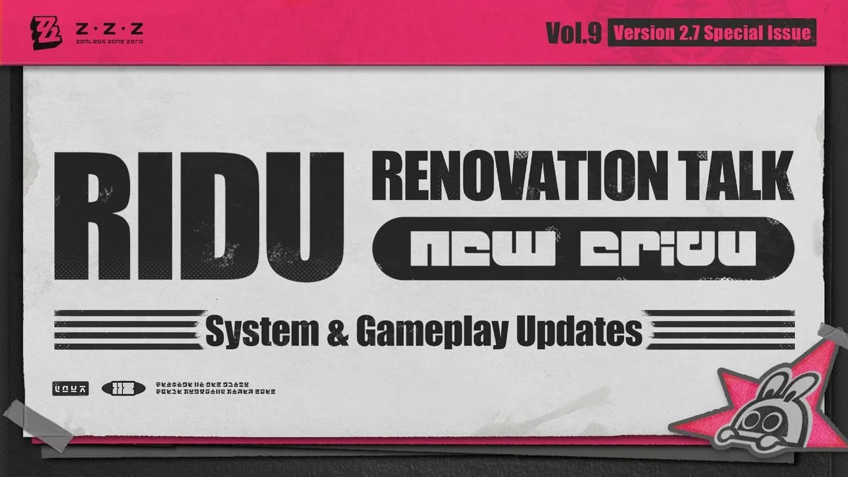 Ridu Renovation Talk Vol. 9 | System &amp; Gameplay Updates