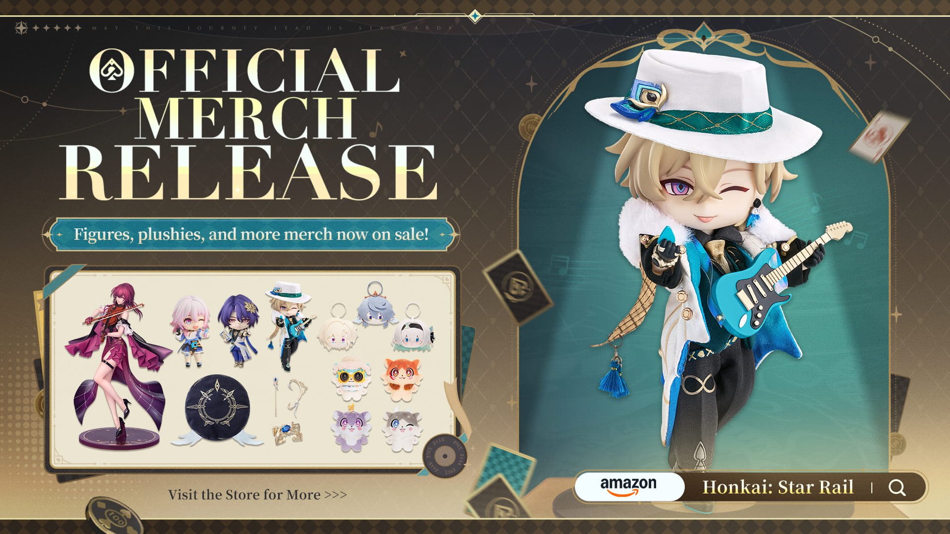 New Honkai: Star Rail Merchandise Now Available on Amazon!