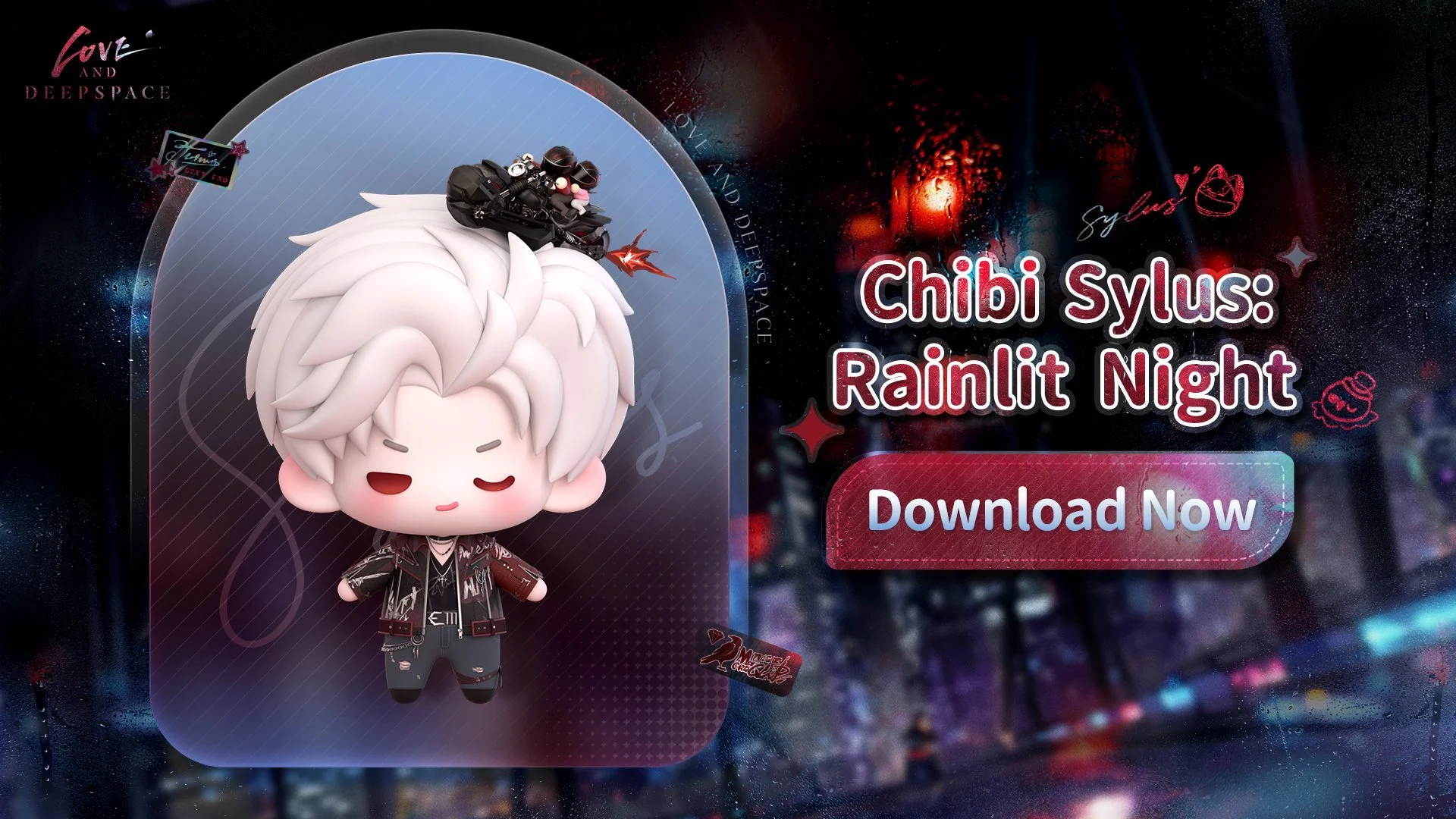 Love and Deepspace | Chibi Sylus: Rainlit Night
