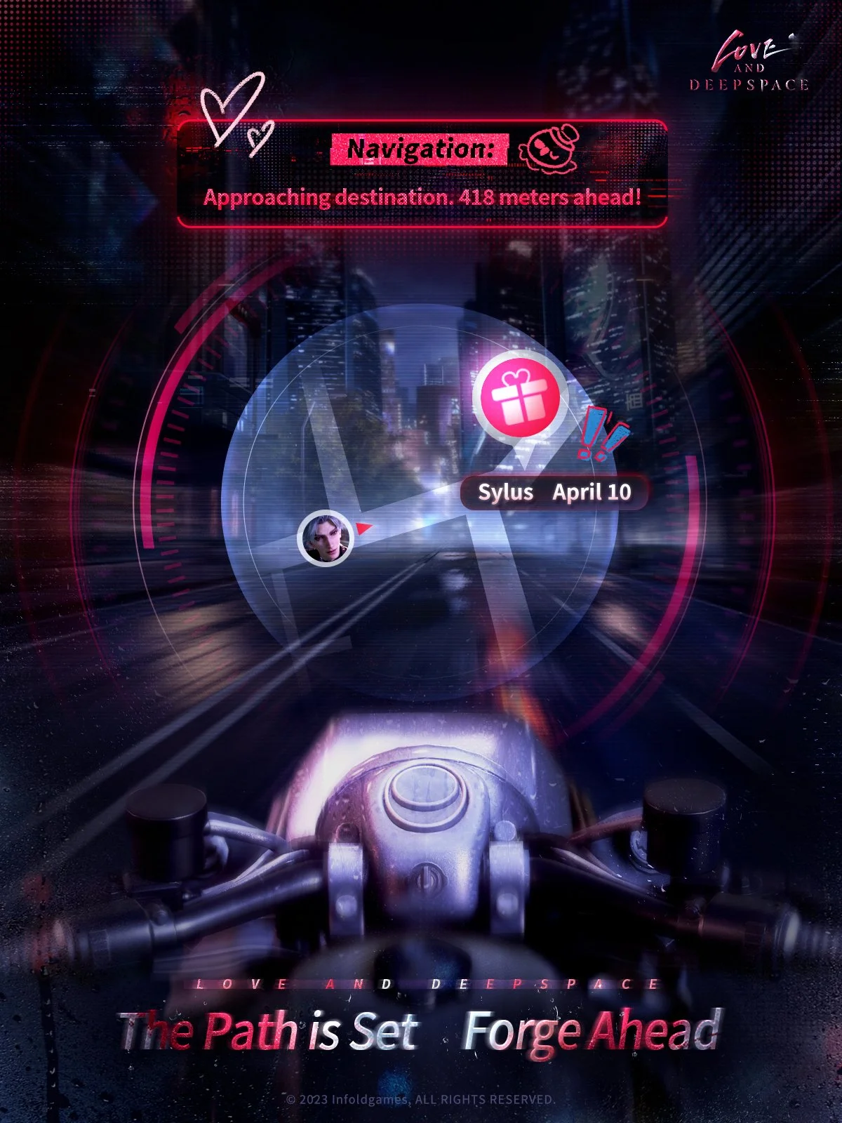 Ride off on your favorite motorcycle with Sylus.
