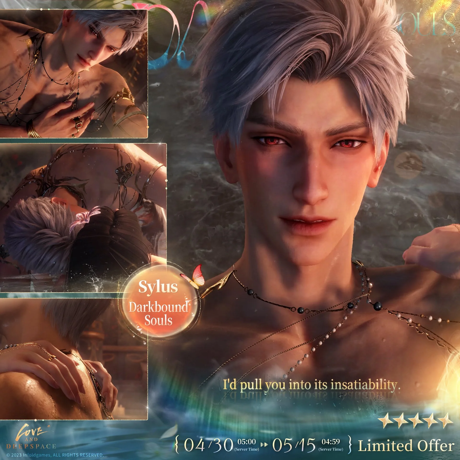 Love and Deepspace | New Interactive 5-Star Memory [Sylus: Darkbound Souls]