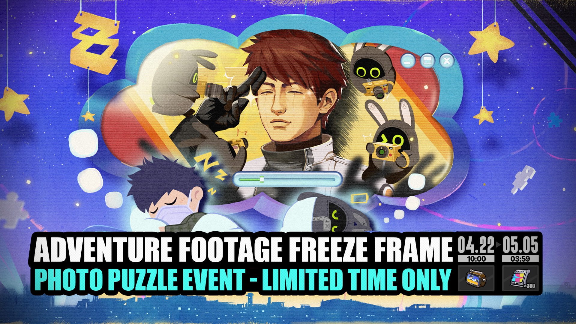 "Adventure Footage Freeze Frame" Event Details