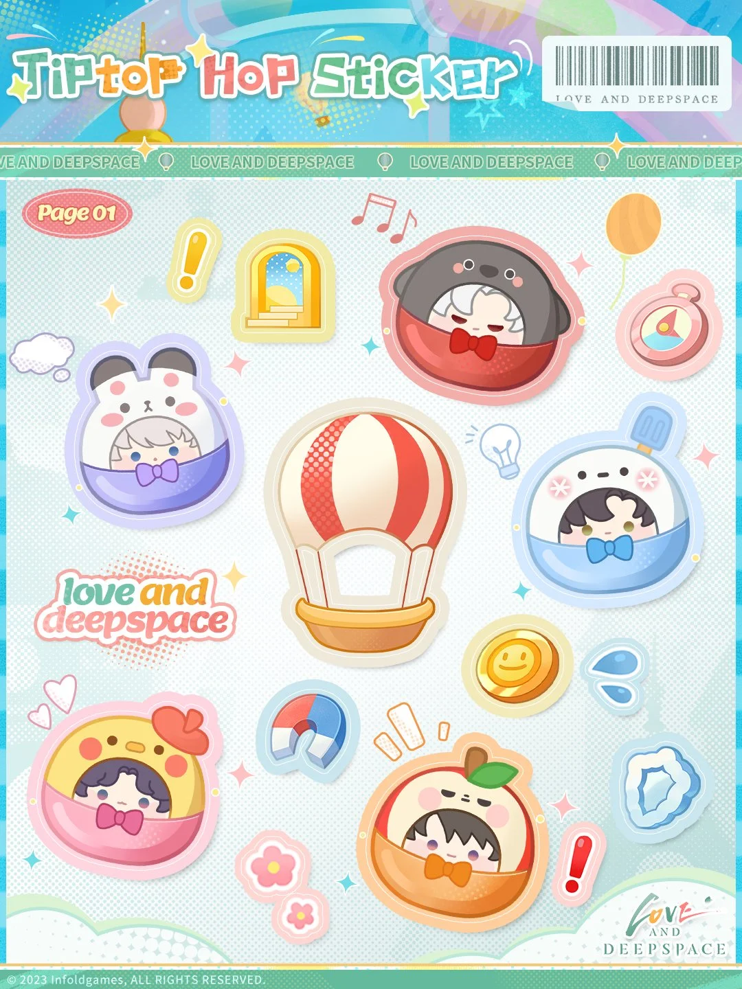 Love and Deepspace Event Guide: “Tiptop Hop” Stickers &amp; Event Series (Detailed Breakdown)