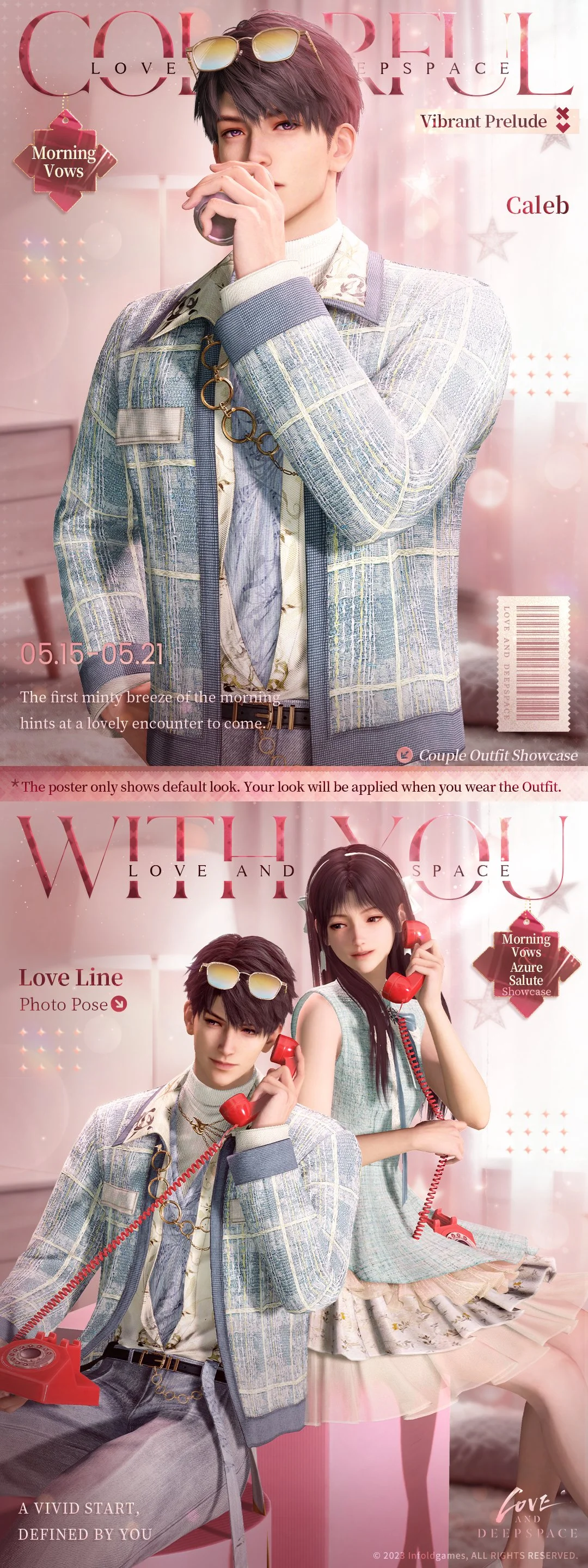 Love and Deepspace Vibrant Prelude Event Guide: Outfit Crates, Love Line Pose, Discounts, and Limited-Time Rewards