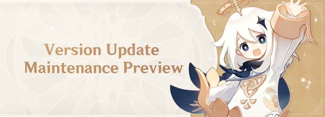 Genshin Impact Version “Luna VII” Update Maintenance Schedule, Rewards, and Pre-Installation Details