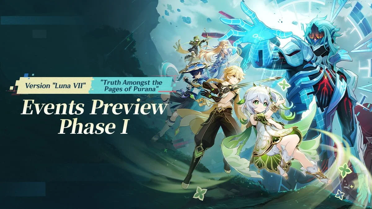 Genshin Impact Version “Luna VII” Event Guide: Truth Amongst the Pages of Purana – Phase I Preview