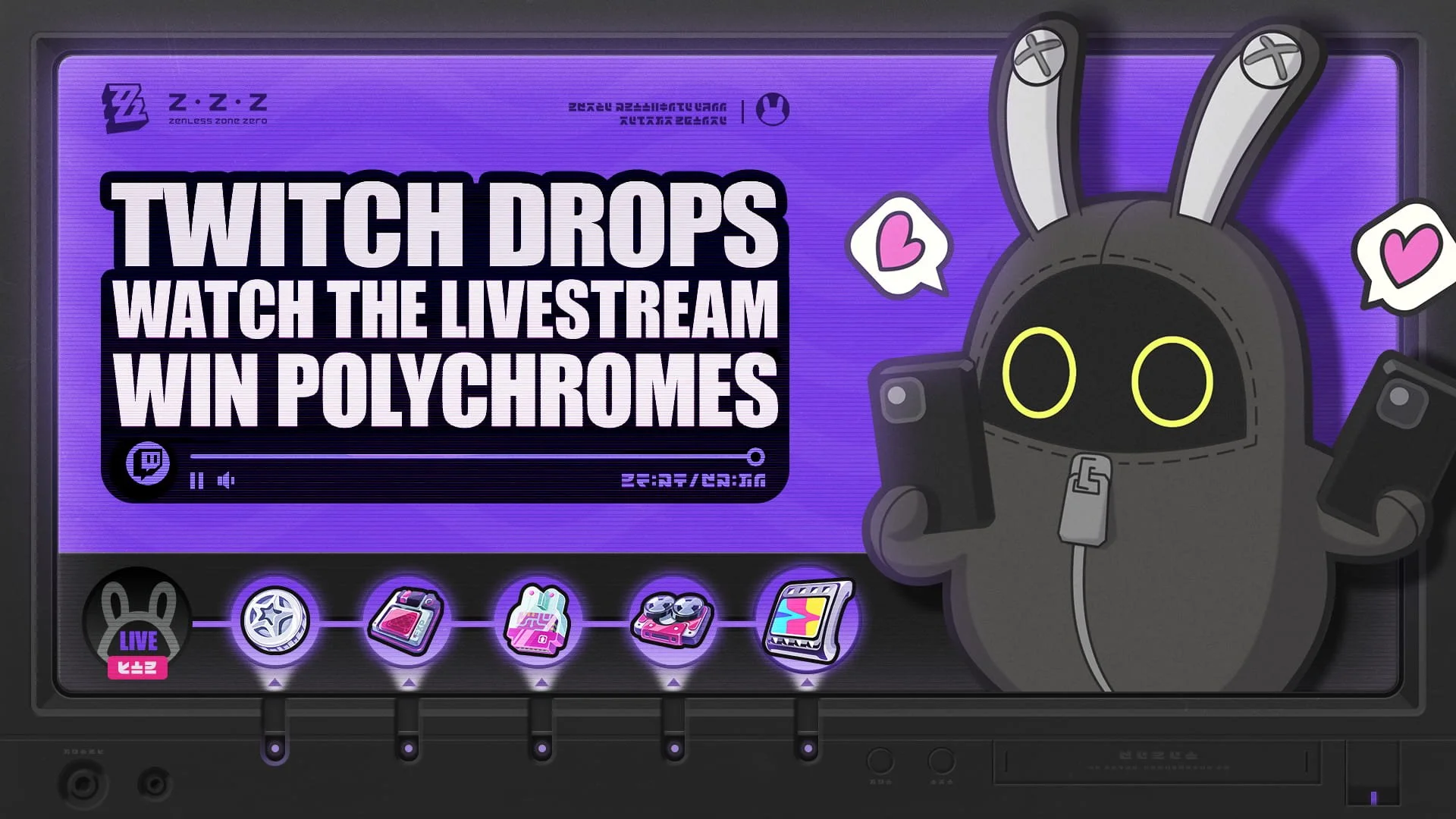Zenless Zone Zero Version 2.8 Twitch Drops Event Guide