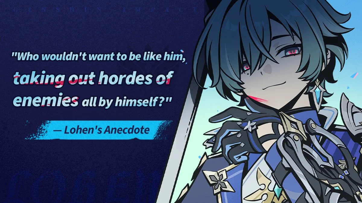 Genshin Impact Lohen Anecdote Reveals Why the Expeditionary Force’s Vice Captain Has Earned Legendary Status