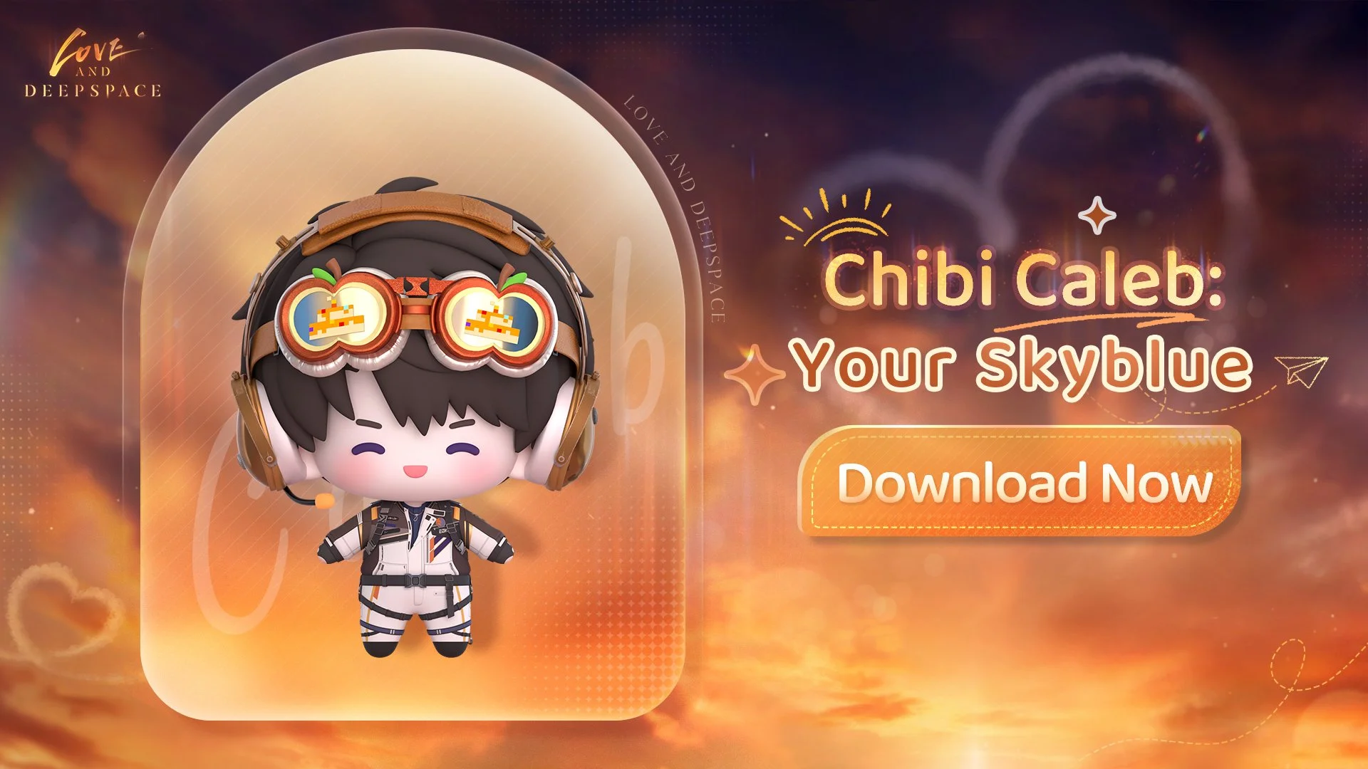 Love and Deepspace Releases Chibi Caleb: Your Skyblue MMD Model for Fan Creators