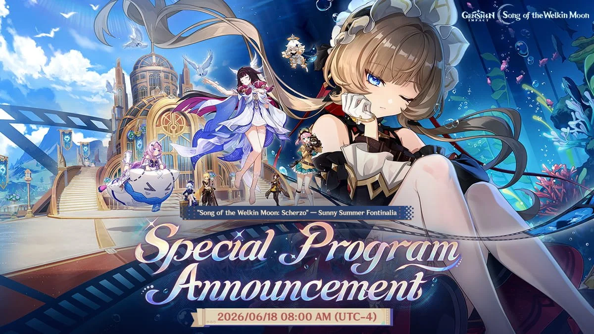 Genshin Impact Version “Luna VIII” Special Program Announced: Date, Time, Rewards, and What to Expect