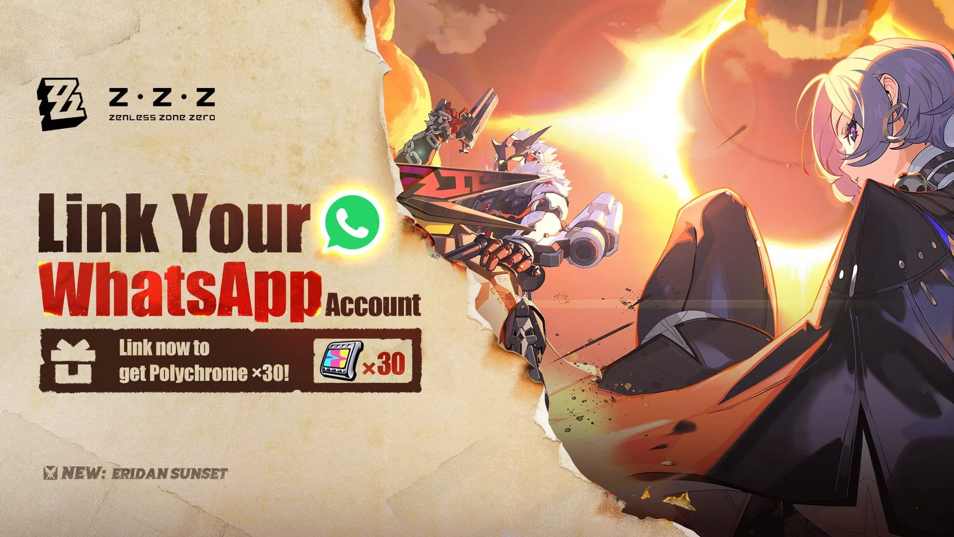 Zenless Zone Zero WhatsApp Account Linking Rewards: How to Get 30 Free Polychromes and Unlock Exclusive Updates