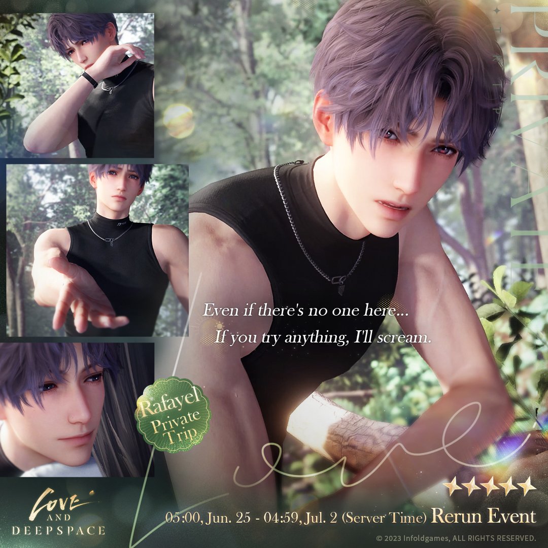Love and Deepspace Dawn’s Embrace Rerun Returns: Event Dates, Rafayel 5-Star Memory, New Packs, and Wish Pool Details