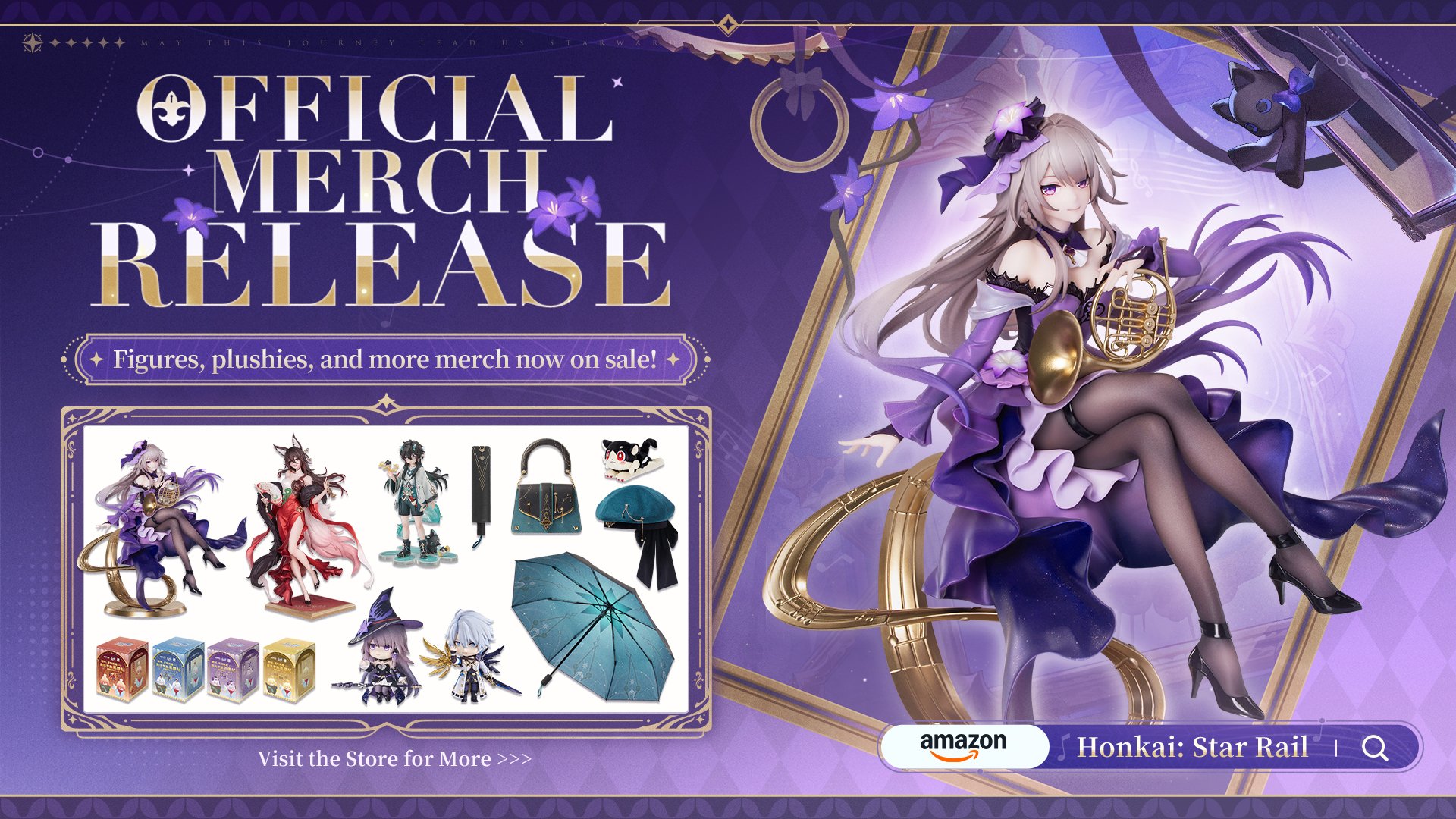 New Honkai: Star Rail Merchandise Arrives on Amazon: Complete Collection Guide