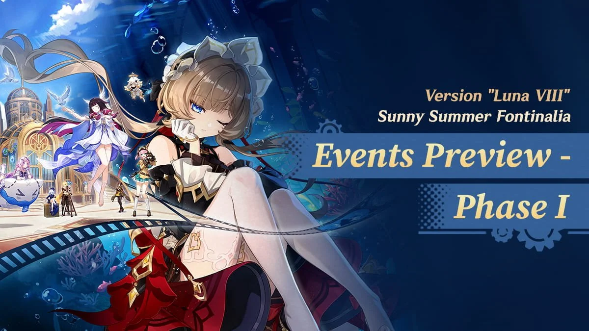 Genshin Impact Version "Luna VIII" Phase I Events: Complete Guide to Wishes, Events, Rewards, and Schedule