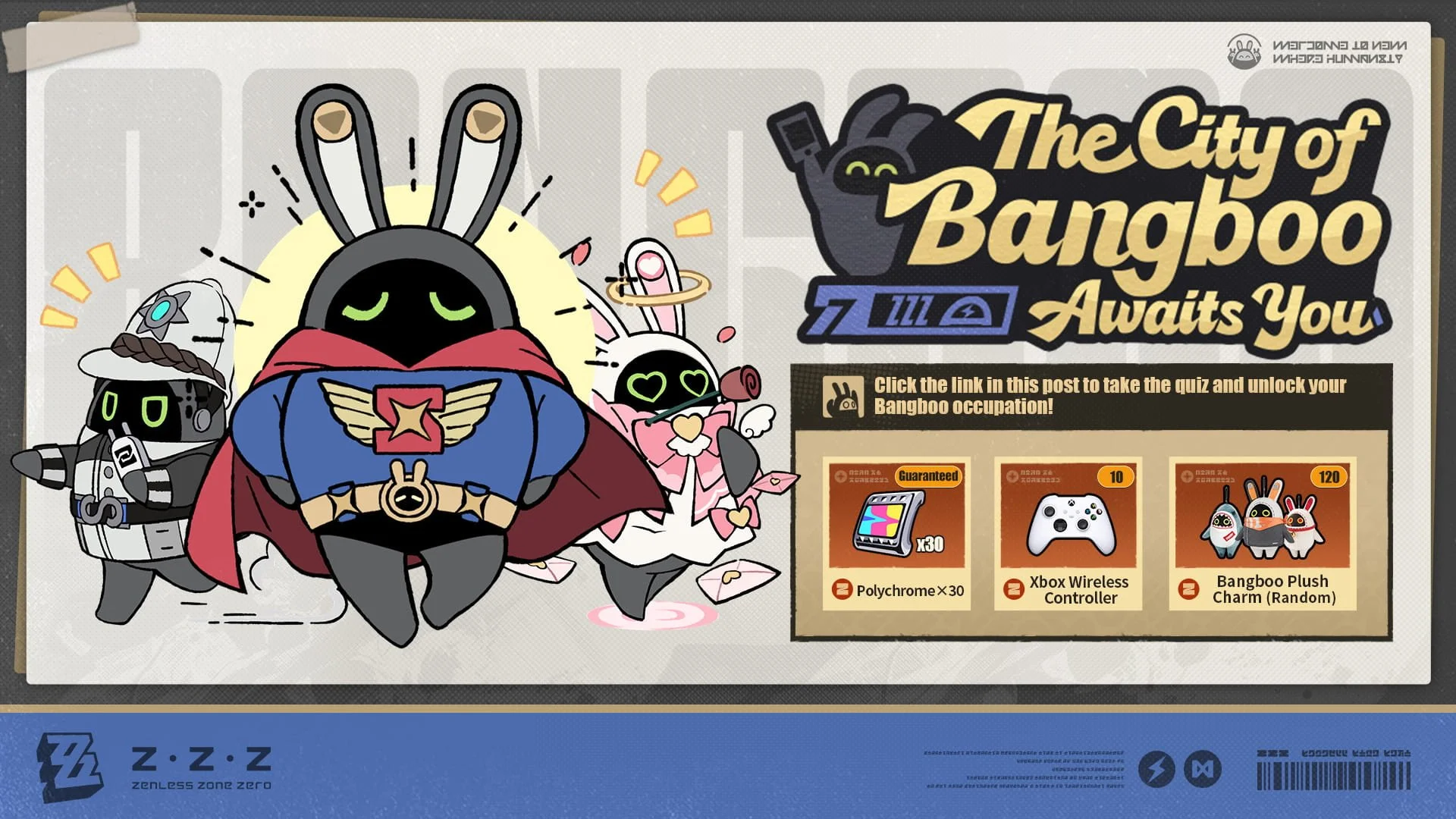 Zenless Zone Zero Bangboo Job Board Event Guide: How to Earn Polychrome and Win Exclusive Rewards