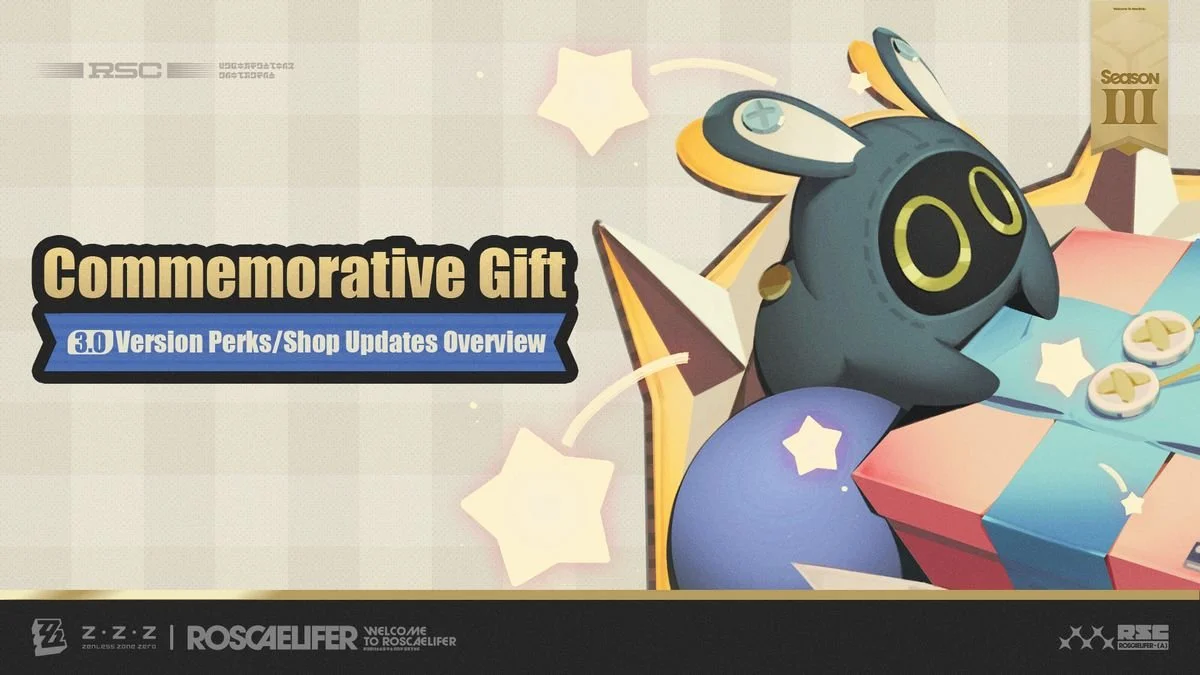 Zenless Zone Zero Version 3.0 Commemorative Gift: All Free Rewards, Shop Updates, and Login Events