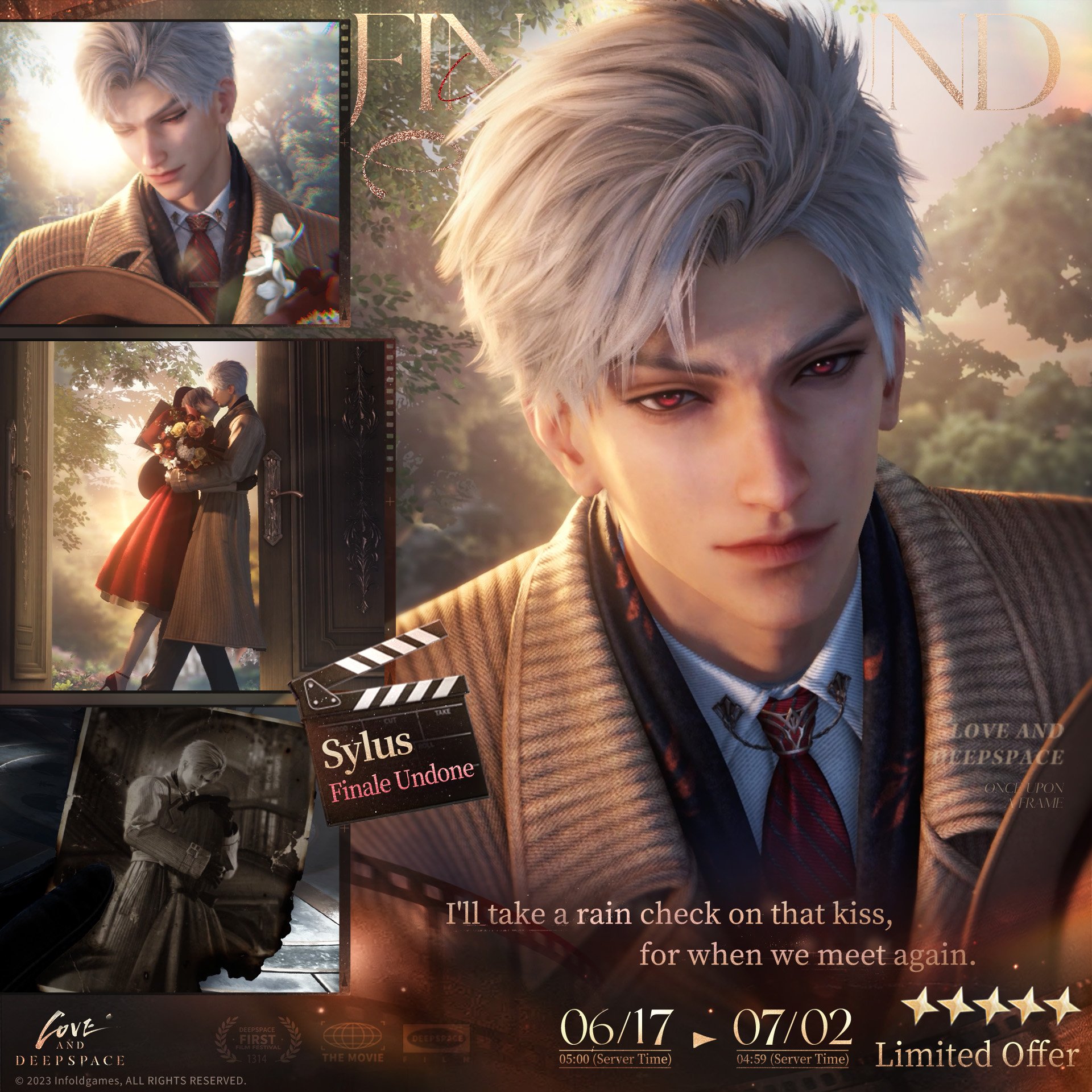 Love and Deepspace Sylus: Finale Undone Adds a New Interactive 5-Star Memory in the Once Upon a Frame Event