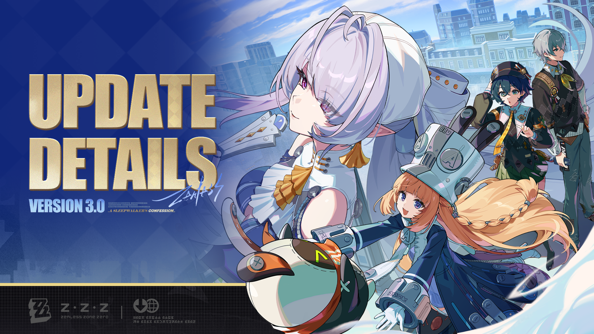 Zenless Zone Zero Version 3.0 “A Sleepwalker’s Confession” Update: New Agents, Rewards, Story, Events, and Gameplay Changes