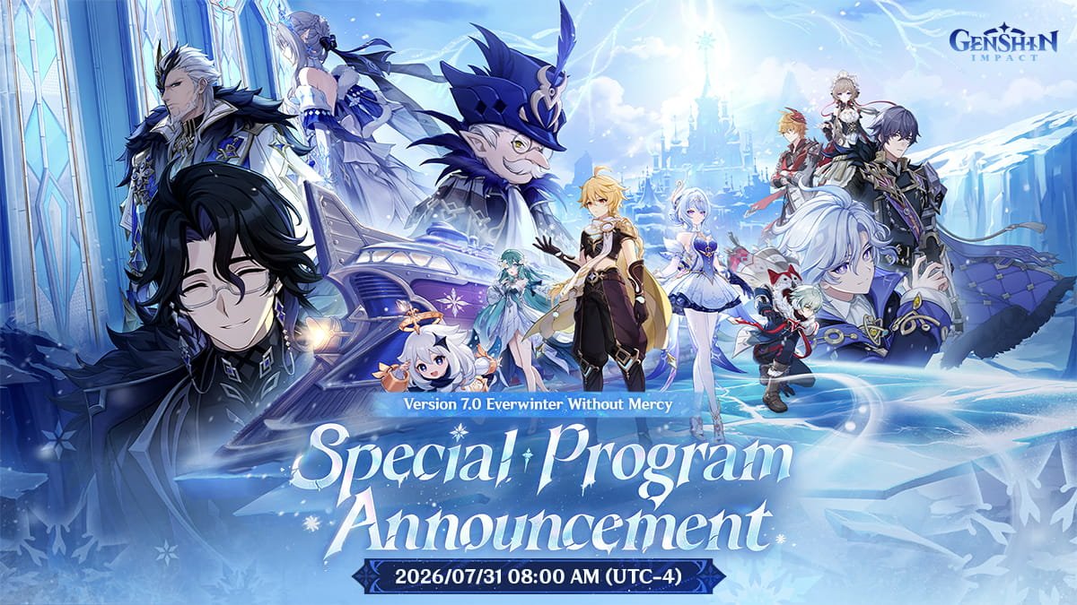 Genshin Impact Version 7.0 Special Program Preview: Livestream Date, Redemption Codes, and What to Expect